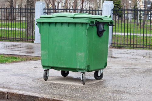 Waste management facility with modern sorting systems